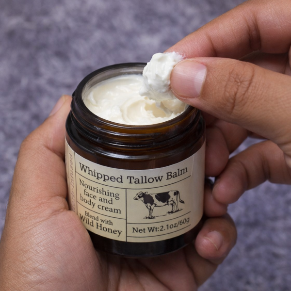 ,,whippd tallow balm'' balsam z łojem wołowym i miodem (60ml)